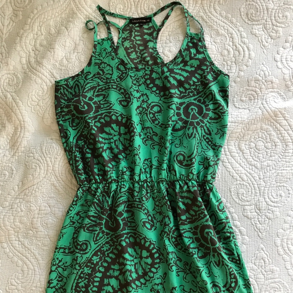 Akira Black Label racerback summer dress.